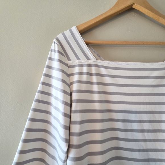 Saint James Nautical Casual Coastal Feminine Striped Top Size 8. - Picture 6 of 11